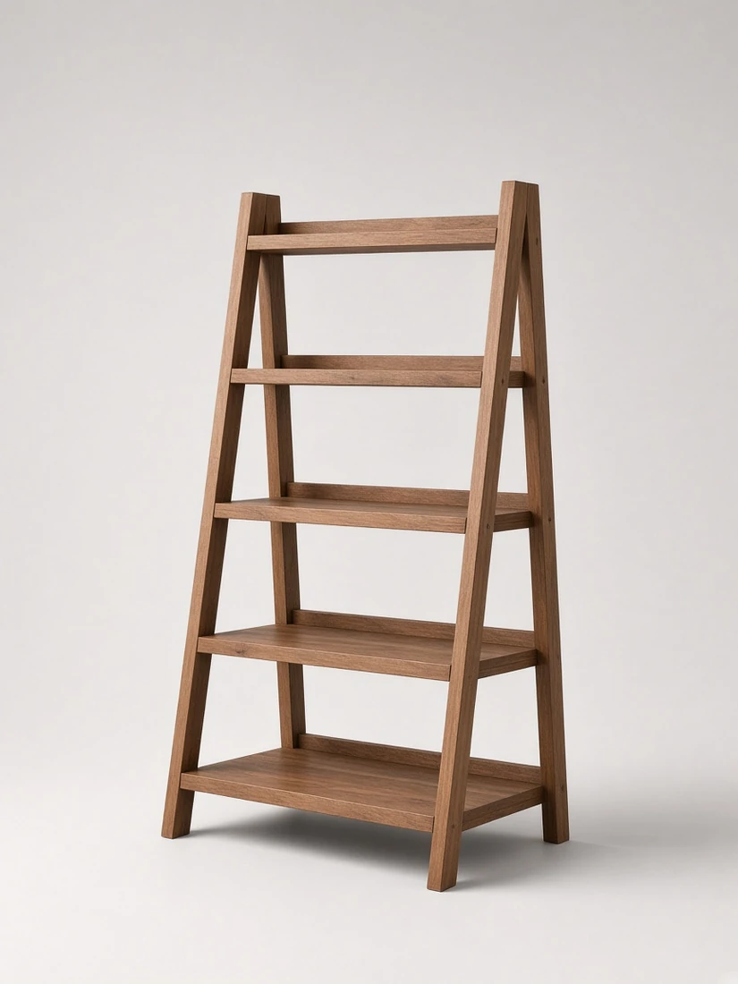 Hickory Ladder Bookshelf