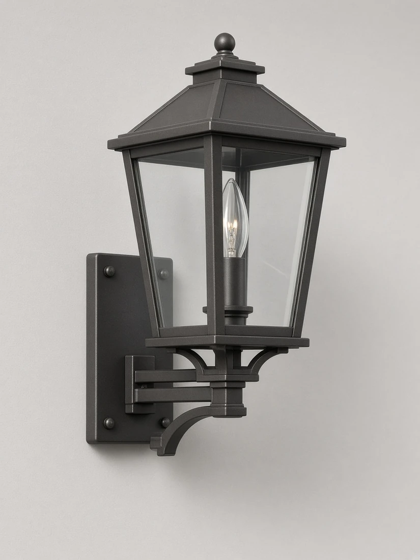 Cedar Post Outdoor Porch Light