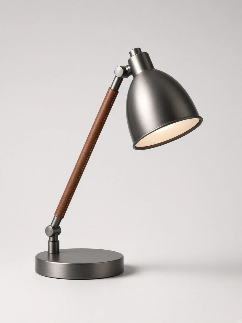 Saddle Leather Desk Lamp