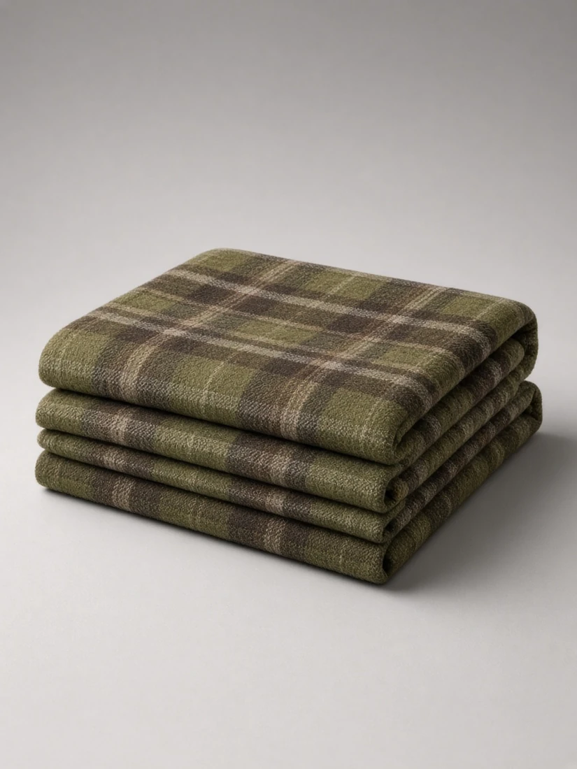 Meadowbrook Plaid Throw
