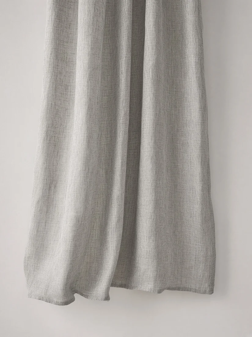 Morning Fog Linen Curtains